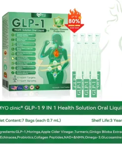 Myo Clinic® 𝐺𝐿𝑃-1 9 𝐼𝑁 1 𝐻𝑒𝑎𝑙𝑡ℎ 𝑆𝑜𝑙𝑢𝑡𝑖𝑜𝑛 𝑂𝑟𝑎𝑙 𝐿𝑖𝑞𝑢𝑖𝑑