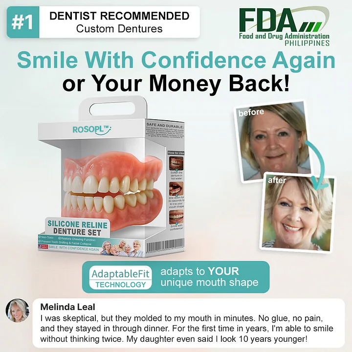 Advanced Customized Full Denture Set - Image 2