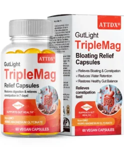GutLight TripleMag Bloating Relief Capsules