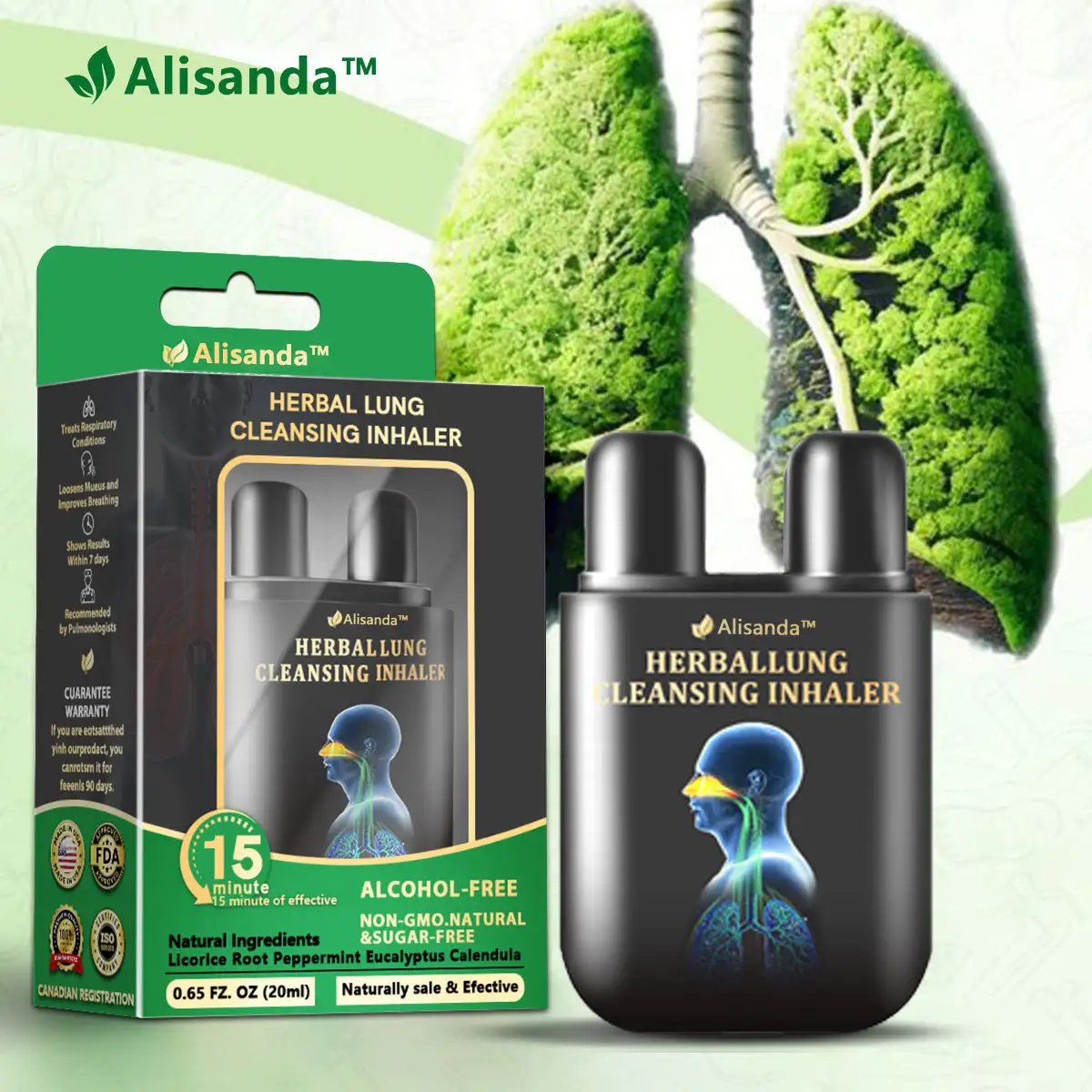 Herbal Lung Cleansing Inhaler - Image 10