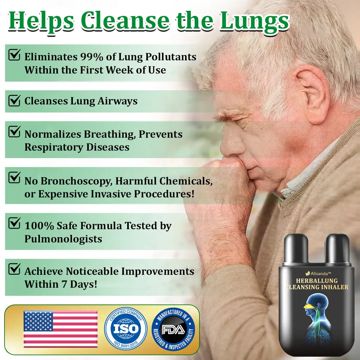 Herbal Lung Cleansing Inhaler - Image 2