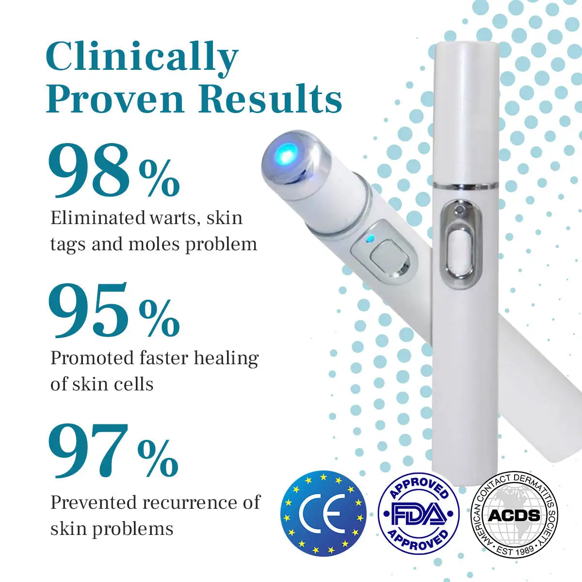 LumeSkin Mole and Wart Removal Laser Pen - Image 3