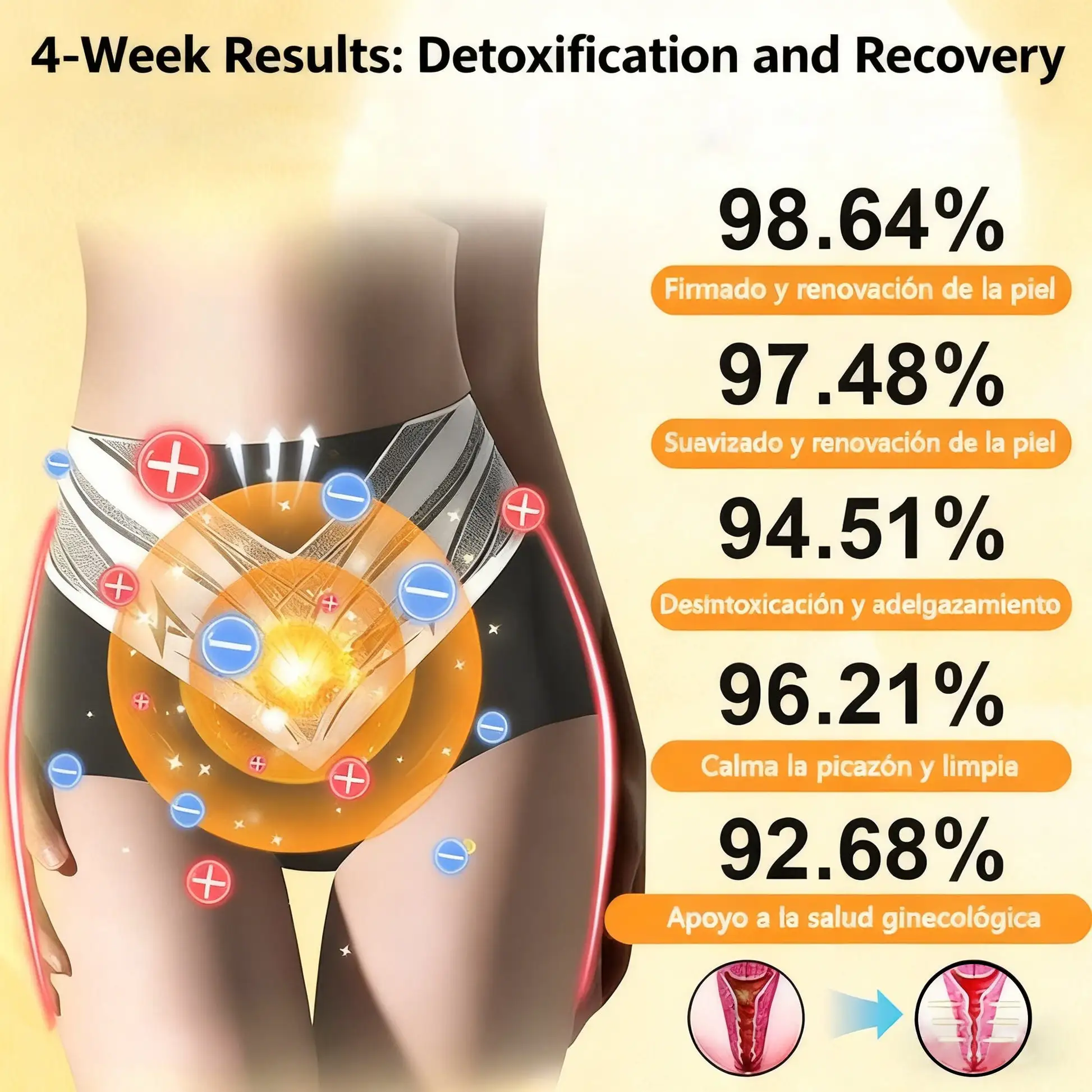 Self-regulating tourmaline shaping shorts with titanium fiber - Image 10