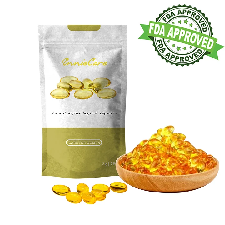 AnnieCare Instant Itching Stopper & Natural Detox & Firming Repair & Pink and Tender Natural Capsules