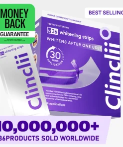 V36 Whitening Strips – Professional Teeth Whitening at Home