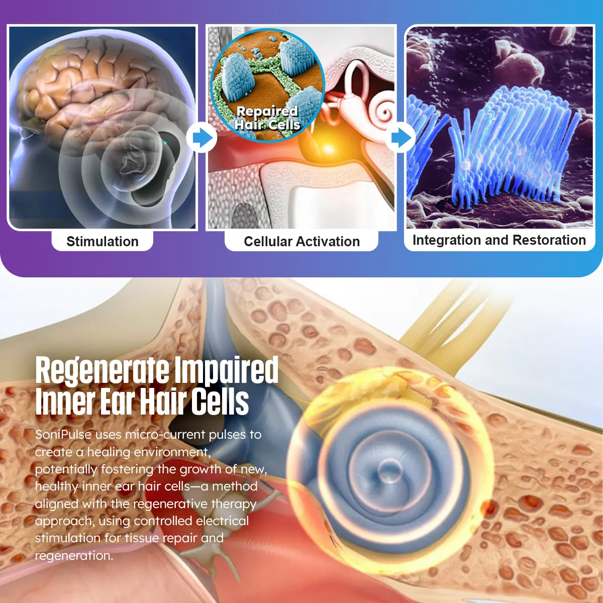 SoniPulse Tinnitus Relief Soothing Aid - Image 4