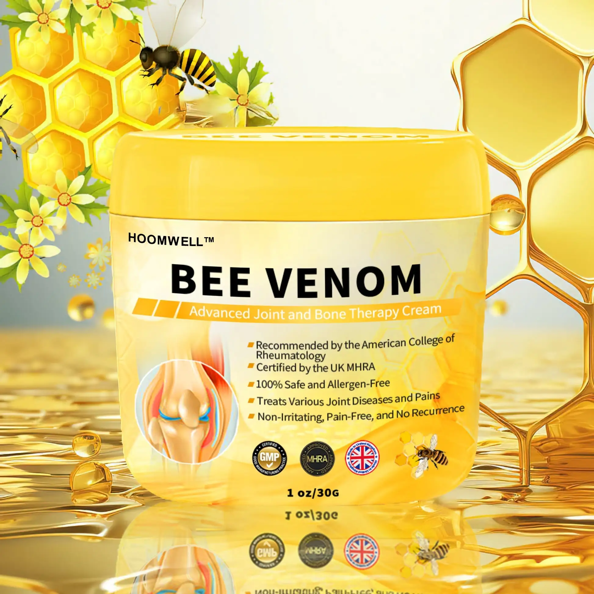 Bee Venom Advanced Joint and Bone Healing Cream