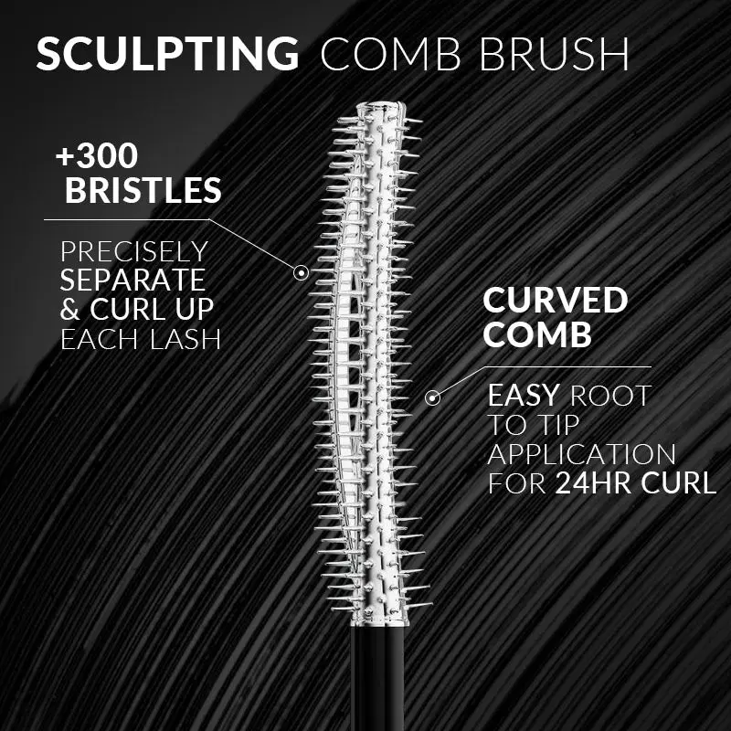 Washable Mascara, Lengthen and Curl Lashes to a New Level - Image 2