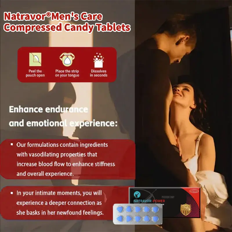 Men's Care Compressed Candy Tablets - Image 9