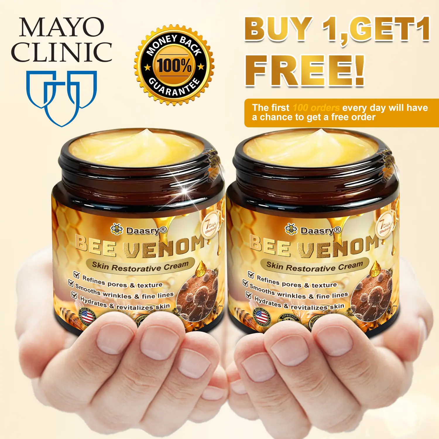 Peptide Complex Age-Defying Skin Restorative Cream