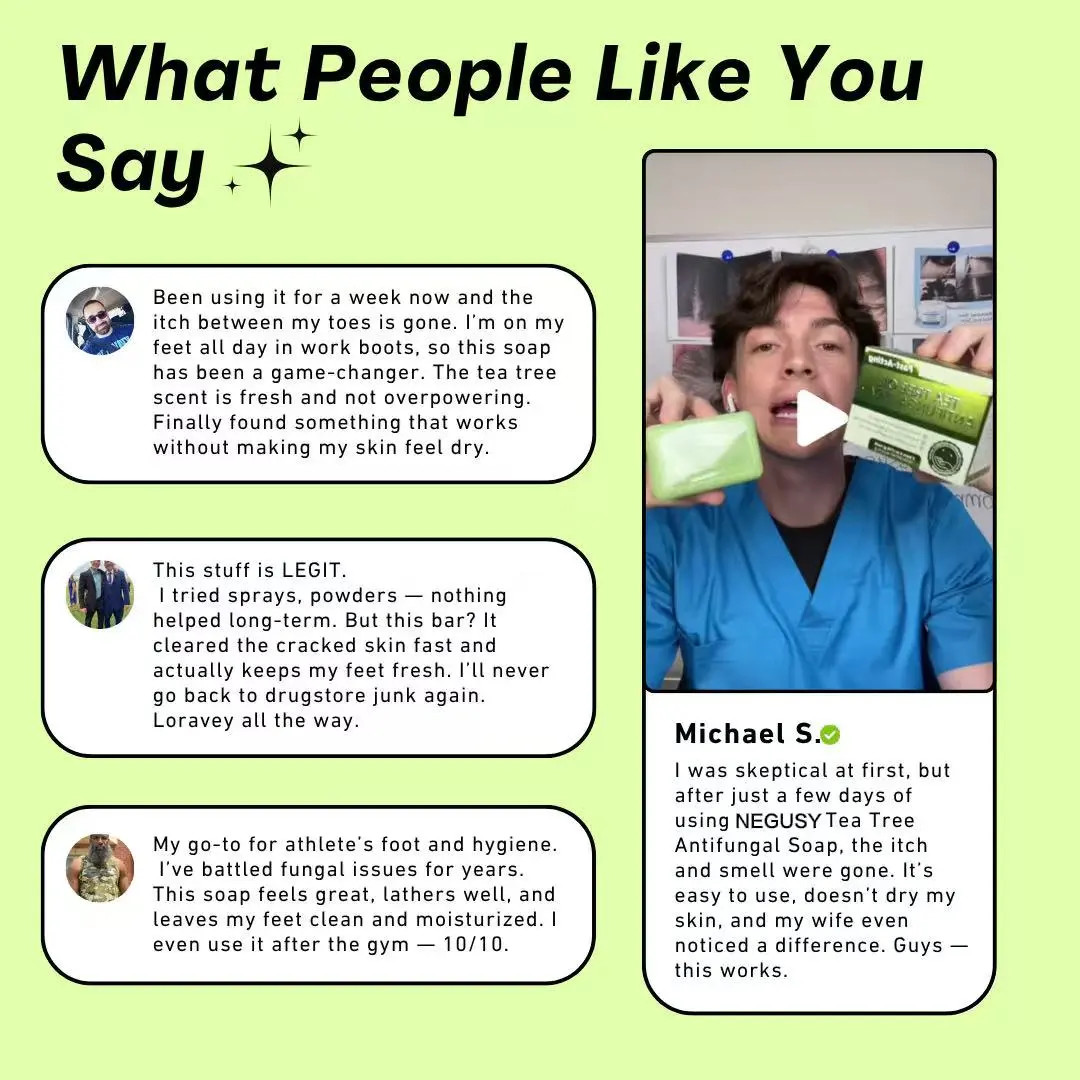 Tea Tree Athlete's Foot Defense Soap - Image 3