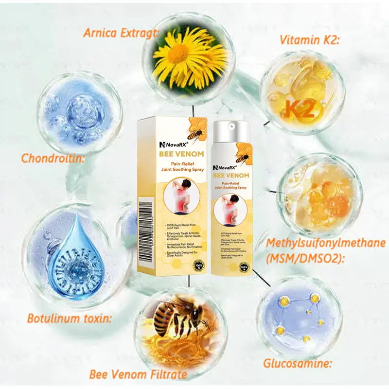 Bee Venom Pain-Relief Joint Soothing Spray - Image 13