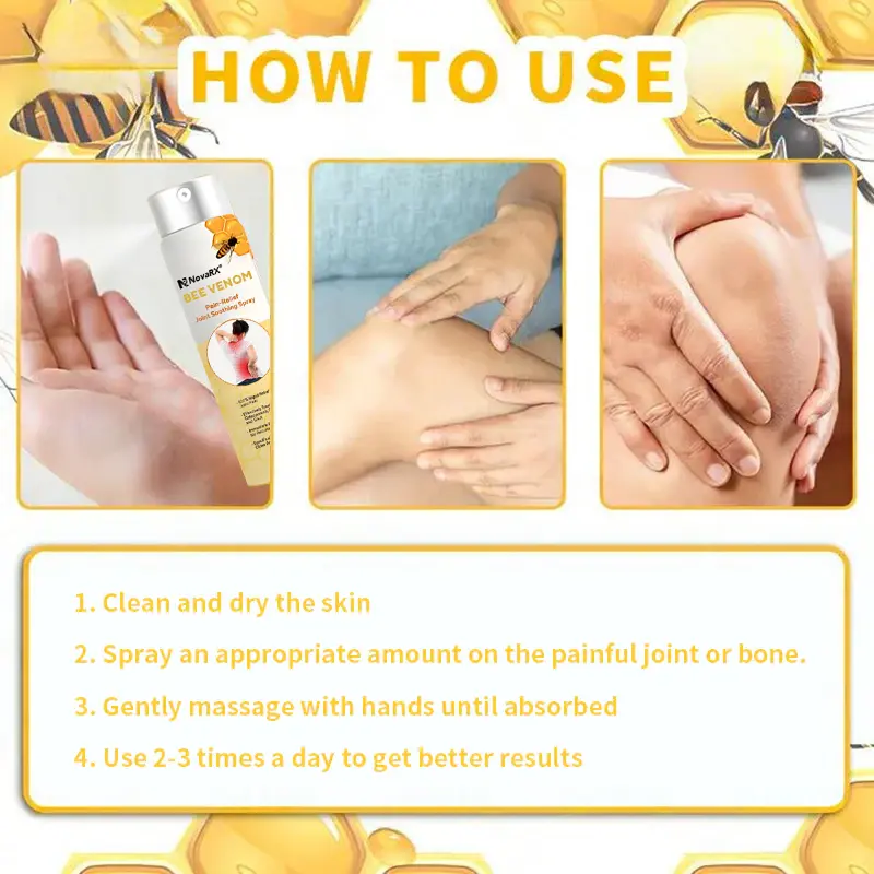 Bee Venom Pain-Relief Joint Soothing Spray - Image 23