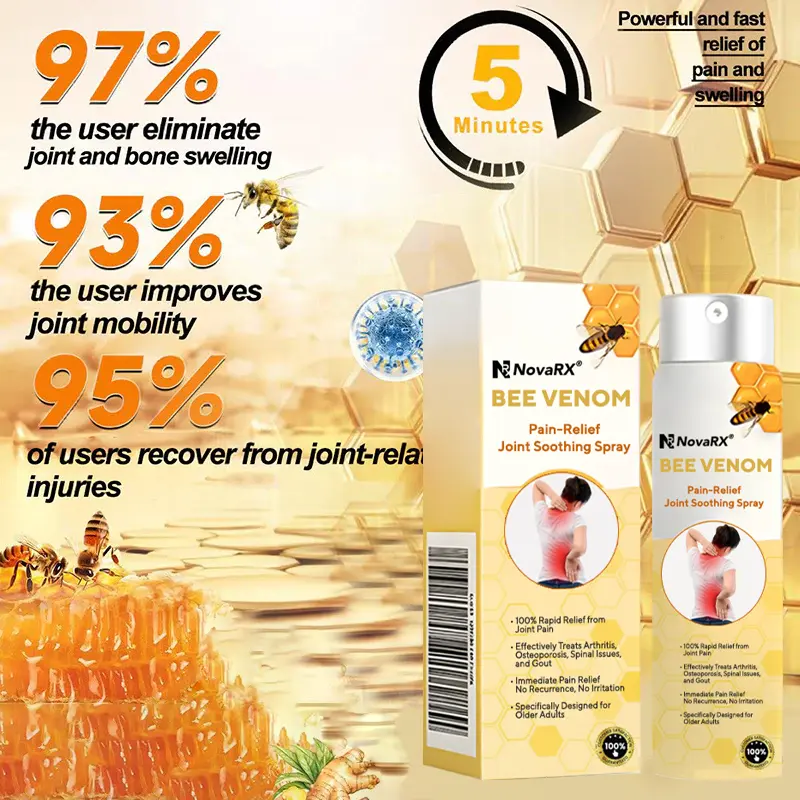 Bee Venom Pain-Relief Joint Soothing Spray - Image 6