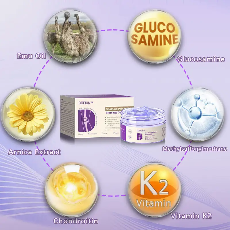 Turmeric & Emu Oil Arthritis Soothing Pain Relief Massage Gel - Image 12