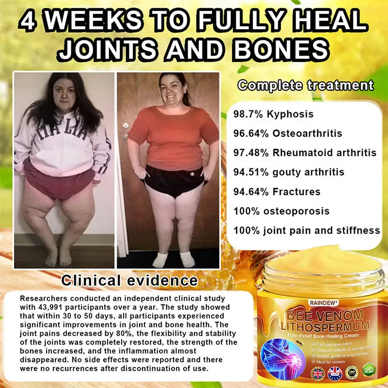 BEE VENOM LITHOSPERMUM Pain-Relief Bone Healing Cream - Image 8