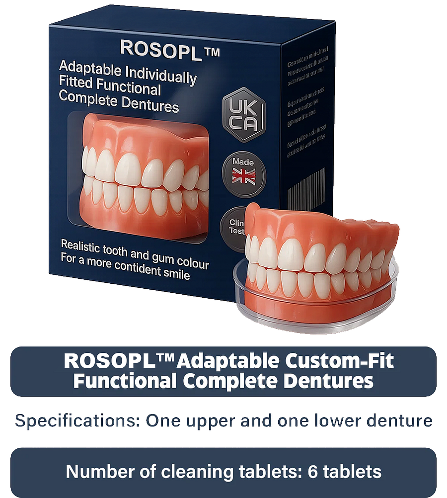 Adaptable Custom-Fit Functional Complete Dentures