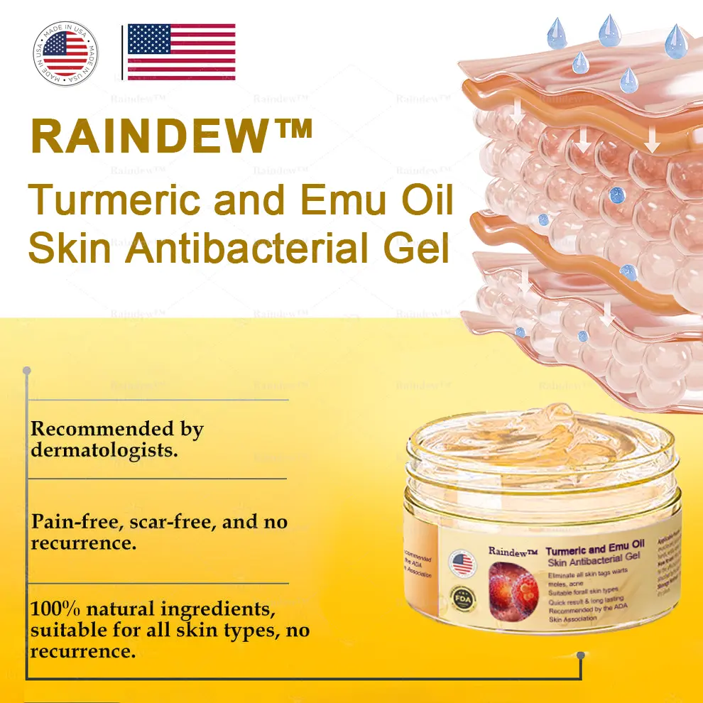 Turmeric and Emu Oil Skin Antibacterial Gel - Image 10