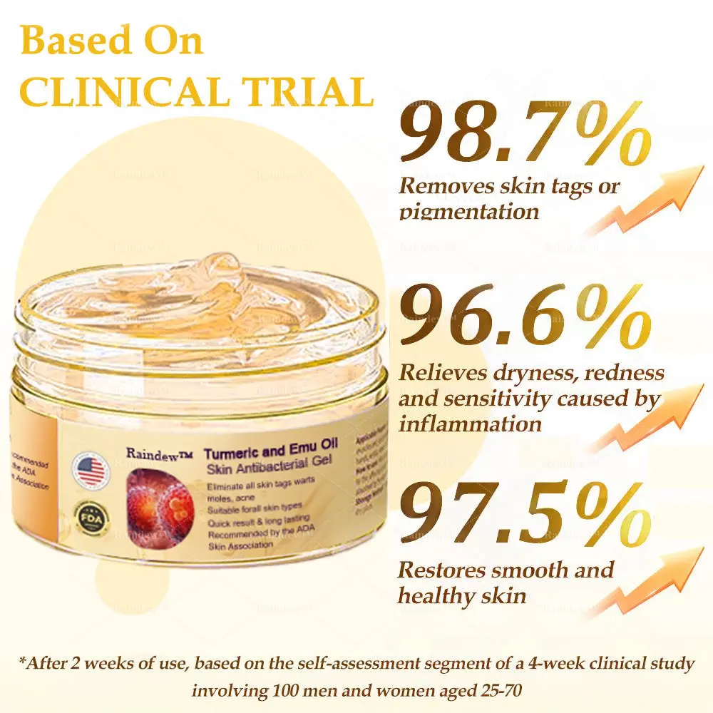 Turmeric and Emu Oil Skin Antibacterial Gel - Image 8