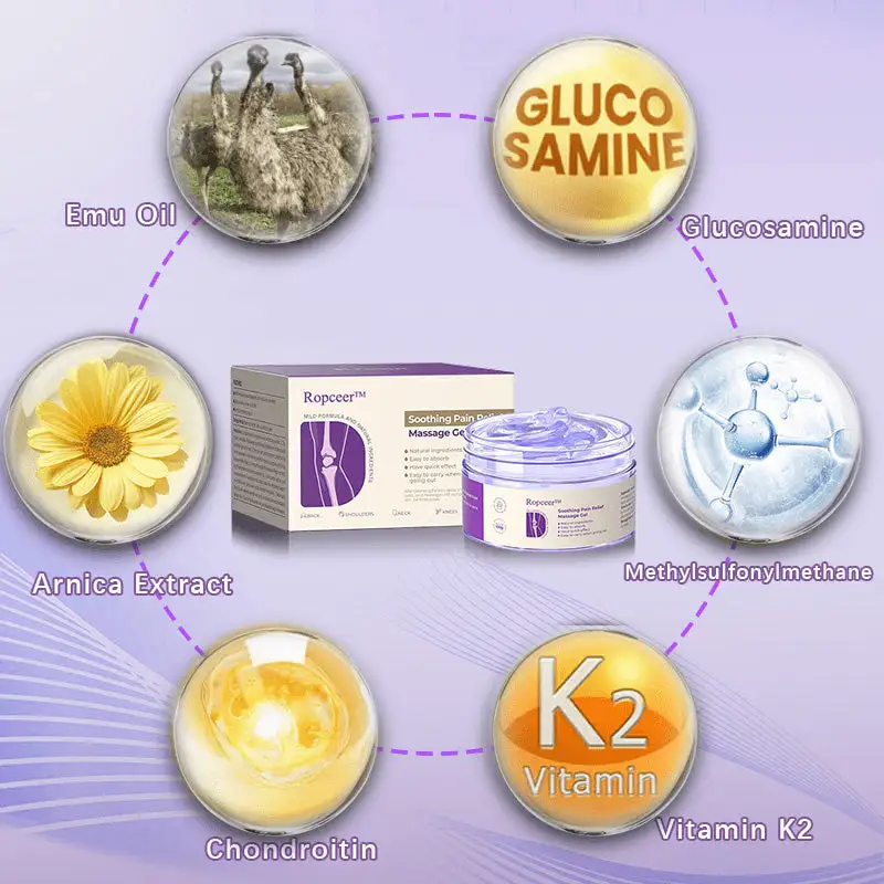 Turmeric & Emu Oil Arthritis Soothing Pain Relief Massage Gel - Image 9