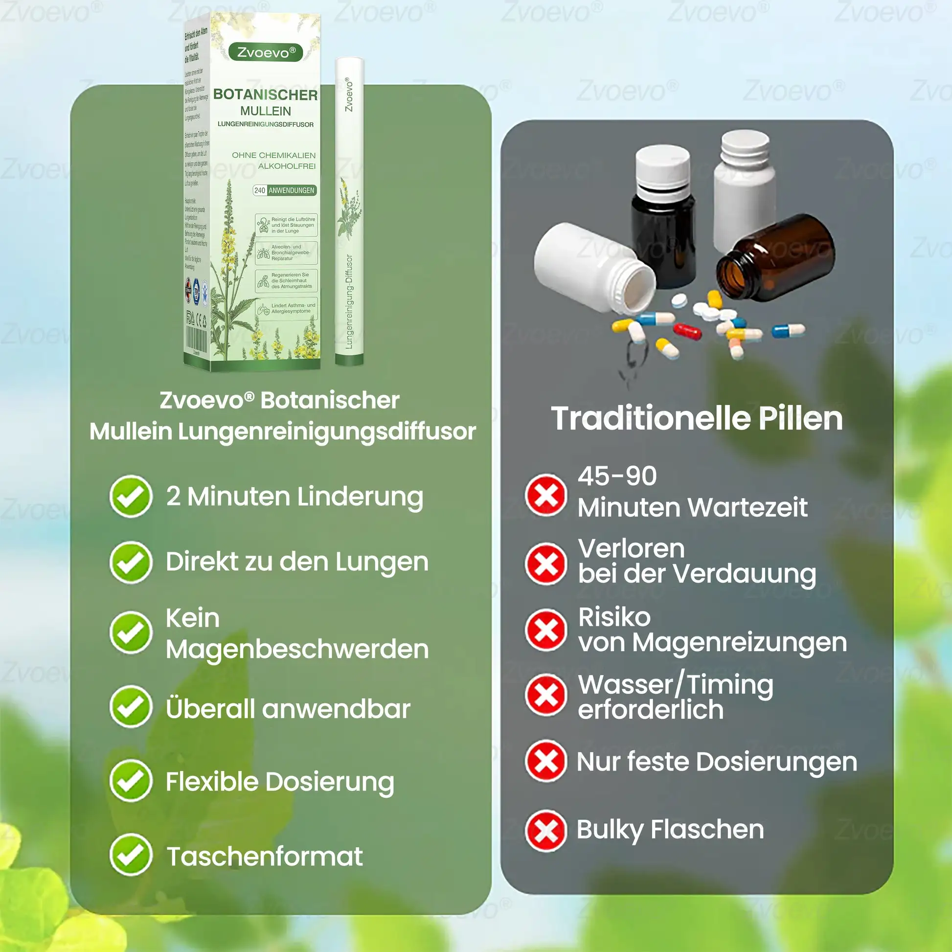Botanischer Mullein Lungenreinigungsdiffusor - Image 2