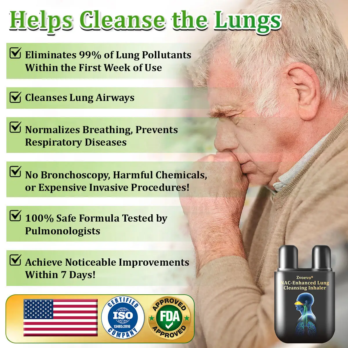 NAC-Enhanced Lung Cleansing Inhaler - Image 2