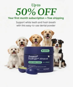 PetsBright Advanced Dental Powder for Clean Teeth & Fresh Breath