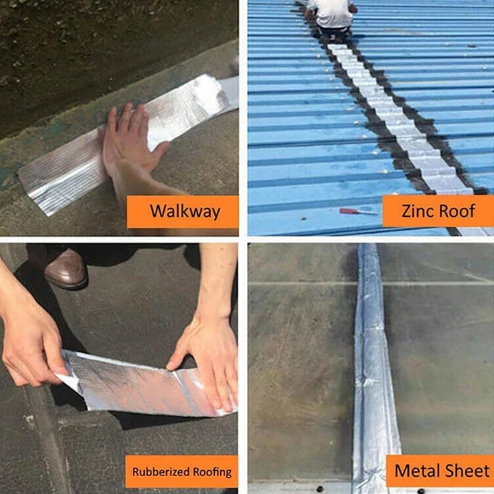 Aluminum Foil Butyl Rubber Tape - Image 2